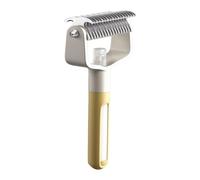Dog Grooming Brush | Knots and Dead Hair Rake | Pet Brush - For Bath and Shower, Daily Household Use for Medium and Large Breed Cats Smells