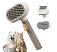 Dog Grooming Brush - Non-slip Cleaning Comb - Cat Comb and Undercoat Brush for Dogs | For Short Long Hair Undercoat Massage Bath Home Cleaning