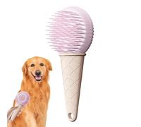 Dog Grooming Brush - Soft Bristle Detangling Comb | Professional Pet Hair Brush For Knotted Undercoat, 1-Pack, Hangable Design, For Small, Medium & Large Breeds, Blue