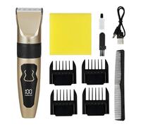 Dog Grooming Clippers - Electric Pet Hair Shavers - Cordless Rechargeable Silent Kit for Grooming Home Travel Bath