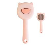 Dog Grooming Comb,Compact And Lightweight Structure, 1 Piece, Cat Brush, Cute Dog Brush, Ergonomic Non Slip Handle Grip, For Short Loose Undercoat Kitten Puppy Dematting