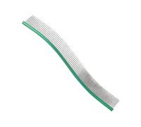 Dog grooming comb, dog combs for grooming mat, curved ergonomic dog comb | metal for cat tools for elim