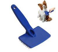 Dog Grooming Comb | Self-Cleaning Grooming Brush for Shedding - Pet Massage Comb, Dog Brush for Shedding, Hair Care Tools for Small Animals