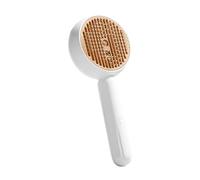 Dog Grooming Comb - Spritz Defur Comb | Cat Steam Brush | Steam Cat Brush with Release Button | Pet Grooming Supplies | Comb
