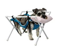 Dog Grooming Hammock 8-Hole Non-Slip Foldable Robust Soothing | Dog Claw Hammock Grooming Stand for Puppies Cats Small and Medium Breeds Bathing Nail Care Soothing