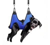 Dog Grooming Hammock - Pet Nail Cutting Hammock, Sturdy Harness, Adjustable Design Easy to Use, Safe and Comfortable | Tool for Dogs, Cats, Breeds Gra