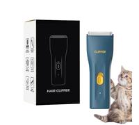 Dog Grooming Kit Clipper for Thick Coat Low Noise Cordless Cat Hair Trimmer Rechargeable Shaver Pet Grooming Tools for Small and Large Animals