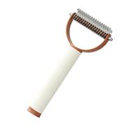 Dog Grooming Rake | 20 x 10 x 2.8 cm, Ergonomic Handle, Knot Remover, Cat Undercoat Remover, Grooming Tool for Travel, Living Room, Animal Shelter, Long, Thick Coat, Puppies, Kittens, Do