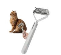 Dog Grooming Rake | Deshedding Rake | Double Sided Pet Supplies for Comb for Medium Large Long Breeds Short Cats Cats Salon Routine