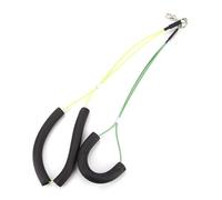 Dog Grooming Res, T Rope No-Sit Haunch Holder Pet Adjustable Leash For Table Basic Leads Loop Noose Stainless Steel Wire For Tables (Yellow+Green)