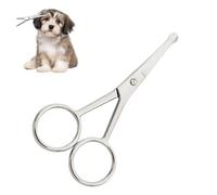 Dog Grooming Scissors,Professional Stainless Steel Dog and Cat Grooming Scissor Safe Round Tips for Body Face Ear Nose Paw Trimming Fashion Hair Cutting Scissors for Home and Professional Use