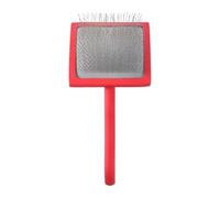 Dog Grooming Slicker Brush, Self Cleaning Stainless Cosmetic, Gentle Hair Shedding Device Extra, Sl rooming Tool with Modern Design, Companion for Dogs Puppies Owners Groomers Shelters