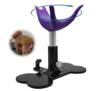 Dog Grooming Stand 5.7"-7.3" Adjustable Dog Stand for Grooming Keeps Pet Standing Up for Bathing Trimming Purple for breeding