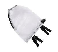 Dog Guard Head Guard - Lightweight Pet Hood | Soft Breathable Mesh Cover for Caring for Bathing Outdoors | Stops Scratching with Zip for Panting and Drinking