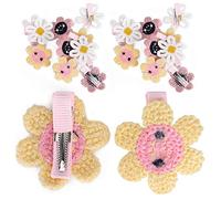 Dog H Clipor Small Dogs Bow Ties,20Pcs Cute Pet Dog Cat Headwear Suower Style Hpin H Clip Pet Grooming Aries