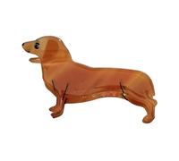 Dog Hair Claw Clip For Women Teens Grip Acrylic Barrettes For Everyday Styling Birthday Party Accessories Cartoon Dachshund Hair Claw