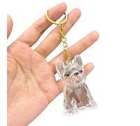 Dog Hair Collector Keychain Charm Memorial Storage Box Cute Shaped Container Accessories Stylish Keychain