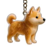 Dog Hair Collector Keychain, Keychain for Plush Dogs as a Memory. Memories Holder for Men and Women Daily Travel Bag, riferimento alla descrizione, Plywood, Please refer to description