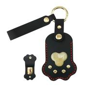 Dog Hair Collector Keyring | Paw Shape Memory Pendant for Pets - Portable Keepsake Cat for Memorial Special Daily Use Travel Backpacks School Bags