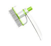 Dog Hair Comb Round Steel Teeth Rotation Design Skin Friendly