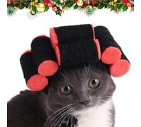 Dog Hair Costume Cosplay Wigs | Comfortable Pet Cat Hat For Cosplay,Party Accessories Funny Pet Cat Knitting Hat For Cats, Dogs, Puppy Kittens For Halloween Theme Party