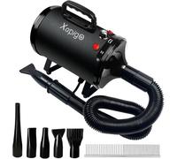 Dog Hair Dryer - Adjustable Speed & Temperature 2800W Dog Grooming Dryer, Quiet Blower with Cool & Hot Air, Lightweight & Portable, Ideal for Home and Professional Grooming