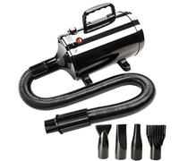 Dog Hair Dryer - Adjustable Speed & Temperature 2800W Dog Grooming Dryer, Quiet Blower with Cool & Hot Air, Lightweight & Portable, Ideal for Home and Professional Grooming