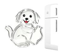 Dog Hair Keepsakes,Cute Clear Display Fridge Magnets - Dog Hair Holder Keepsake - For Cremation Mourning Reminder Home Decoration Kitchen Bedroom Living Room