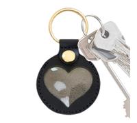 Dog Hair Keyring - Decorative Keyring with Fur Tank Pets, Memorial Heart Charm for Backpacks and Bags Female Collection