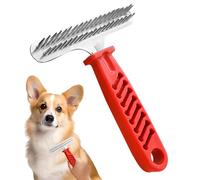 Dog Hair Loss Rake | Pet Undercoat Grooming Comb | Undercoat Brush and Thinning Brush for Dogs, for Home, Travel, Travel, Holiday, Outing, Apartment