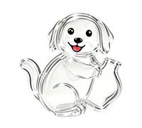 Dog Hair Memorial Keepsake - Transparent Fridge Magnets Memory and Display | Keepsake Box for Dog and Cat Hair - For Grieving Collection Home Kitchen Refrigerator Decoration