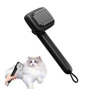 Dog Hair Removal Brush, Hair Cleaner Brush 24.9x11cm, Lanyard Design Adjustable Massaging Tool, Puppy, Pet Grooming Supplies, Soft and Effective, Black, White, Green