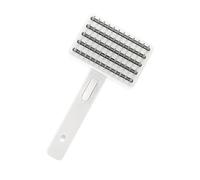 Dog Hair Removal Brush - Portable Pet Comb with Handle | Effective Massage & Remove Dandruff For Dog And Cat | Ergonomic Grip Detangling Tool | ABS 19x10x4.5cm 128g