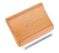 Dog Hair Removal Brush - Wooden Handle Grooming Tool, Soft Bristle Pet Brush, Remover | Dog Tool for Losing Cleaning