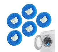 Dog Hair Remover for Laundry 5-piece Reusable Lightweight | Hair Remover Laundry for Dryer Washer Dorm Apartment Blanket Clothes Fabrics Debris