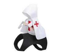 Dog Halloween Clothes, Crusader Knight Dog Outfit, Dog Halloween Cosplay Attire | Medieval Knight Pet Costume, Halloween Cosplay Costume, Dog Apparel for Small Medium Large Dogs