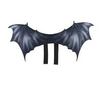 Dog Halloween Costume Funny Black Bat Wings Festive and Creative Cosplay Outfit Costume for an Ideal Outdoor Party Puppy or Autumn Festival