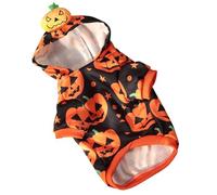 Dog Halloween Costumes - Pet Cosplay Costumes, Pet Pumpkin Costume | Pets Hoodie Coat Halloween Costumes, Soft Cute Spooky Autumn Winter Funny Costumes, Puppy Warm Outfits for Puppy, Kitten