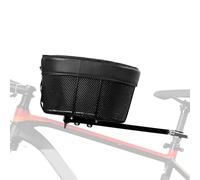 Dog Handlebar Basket, Pet Bike Basket, Front Basket for Bicycle Handlebars | Detachable Foldable Waterproof Multipurpose Basket for Small Pets