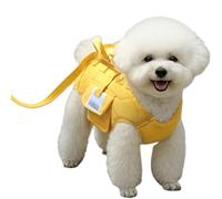 Dog Harness, Adjustable Breathable Hands-Free Vest Harness for Cats & Dogs, with Adjustable & Puppy Treat Pouch, for Small & Medium Pets, Daily Walks & Outdoor Adventures