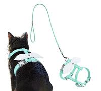 Dog Harness Adjustable Chest Harness for Cats with Buckles, Escape Proof Pet Accessories for Walks, Training and Outdoor Activities Tumotsit