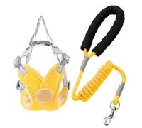 Dog Harness | Adjustable Puppy Soft Vest Harness,Reflective Breathable with Rope Walking Accessories for Pet Small Breeds Jogging Training Road Trip Hiking Park Outdoor