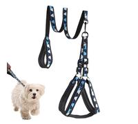 Dog harness and leash-breathable anti-winding PET training set, reflective safety design | Adjustable control harness and leash for medium and large dogs | Outdoor wall gear perfect