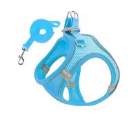 Dog Harness and Leashes Set - Reflective No-Choke Pet Vest Harness | Breathable Escape-Proof Puppies Kitten Cat Vest for Hiking Veterinary Visits Outdoor Camping Trips Training