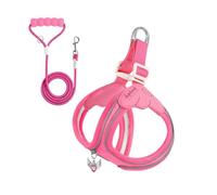 Dog Harness and Strap Set Waterproof Reflective Vest