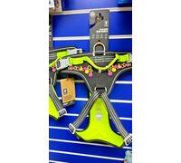 Hurtta Weekend Warrior Neon Harness Licorice - 100-120cm