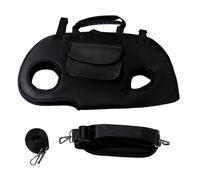 Dog Harness Carrier for Small Dogs - Adjustable Crossbody Pet Sling Breathable Oxford Cloth Portable Shoulder Bag with Removable Padded Strap for Walking Travel Outdoor (XL(19.8-25.4lbs),Black)