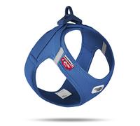 Curli Air-Mesh Dog Harness Vest with Clasp Blue - Medium