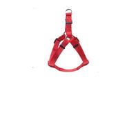 Dog Harness Dog Vest Strap Adjustable Triangular Breathable Nylon Harness Dogs Puppy Cats Pet Supplies(CW026-red,L-2.0x(43-70) cm)