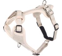 Flamingo Dog Harness Lago Beige XL 53-86cm 65-105cm 25mm